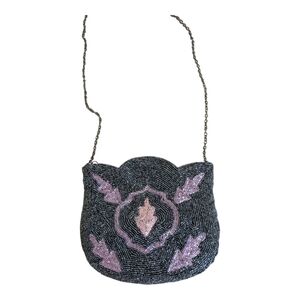 Elegant Beaded Evening Bag -vintage